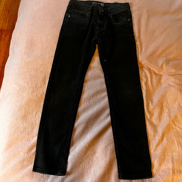 Volcom Vorta Slim Straight Fit & West 49 Skinny Bull Denim - Picture 7 of 8